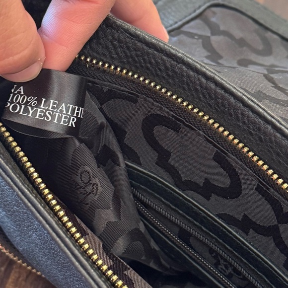 orYANY Black Leather Should Bag - Picture 8 of 8